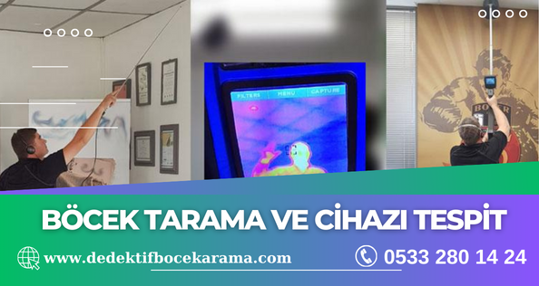 Böcek Tarama Ve Cihazı Tespit